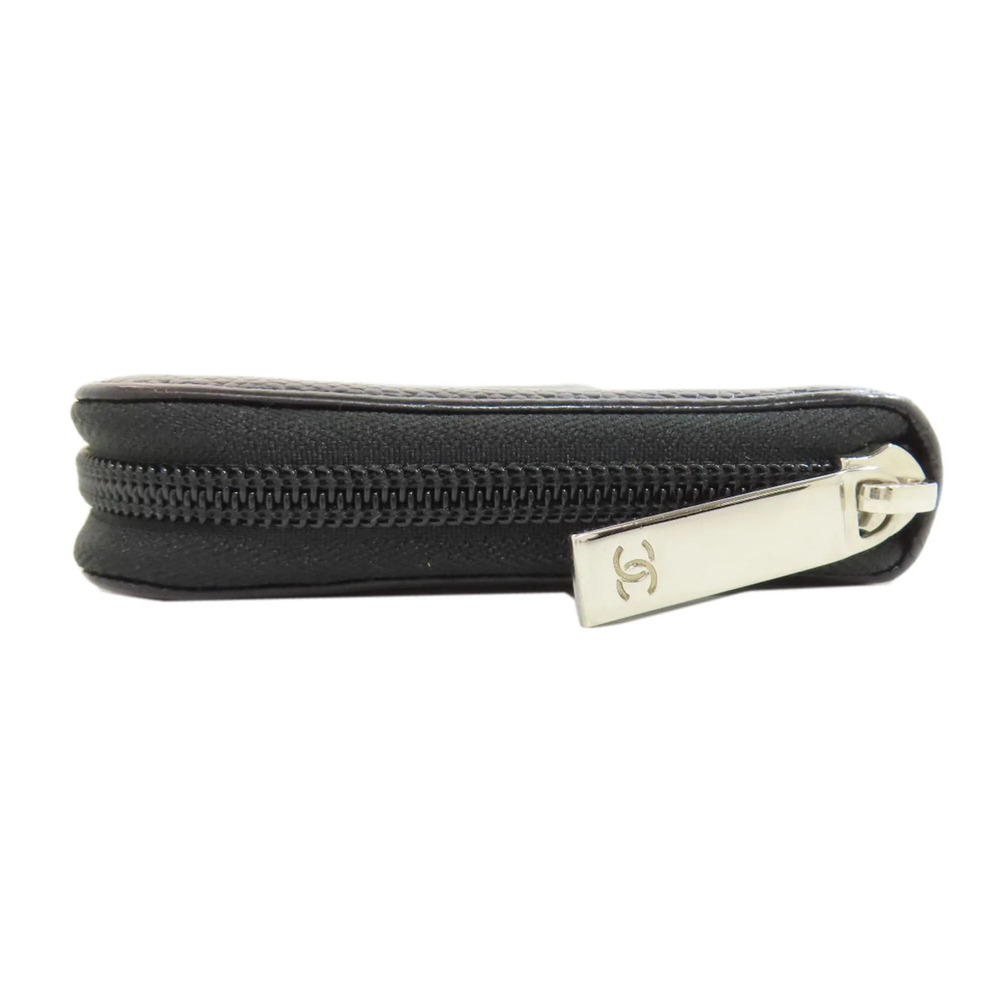 CHANEL Authentic Black Logo Wallet - Picture 3 of 11